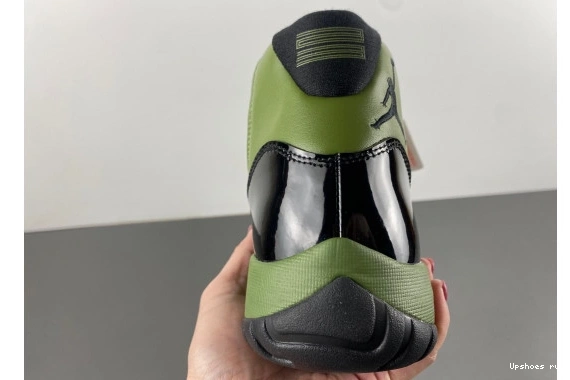 11 CT8012-300 Green Jordan Military Retro CT8012-300 0608
